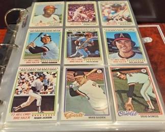 1978 TOPPS BASEBALL COMPLETE SET 726 CARDS.