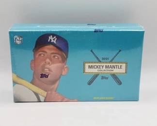 SEALED MICKEY MANTLE COLLECTION TOPPS PACK.
