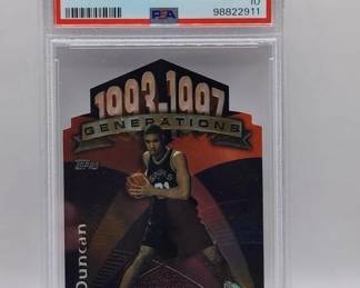 TIM DUNCAN ROOKIE HOLO PSA 10 . ULTRA RARE