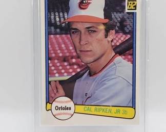 CAL RIPKEN JR ROOKIE CARD 1982 DONRUSS VERY CLEAN