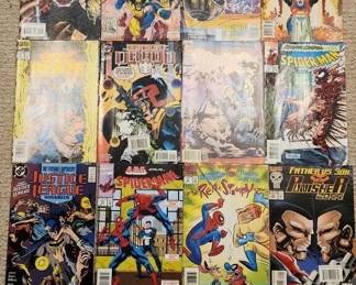 LOT OF 12 VINTAGE COMIC BOOKS