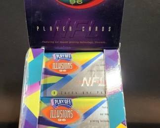1996 ILLUSIONS WAX BOX. 20 SEALED PACKS