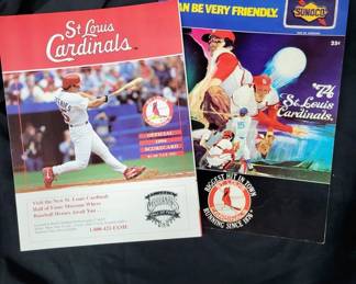 1974 & 1994 Cardinals Scorecards