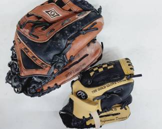Baseball Glove Lot of 2