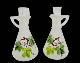 Glass Oil and Vinegar Bottles