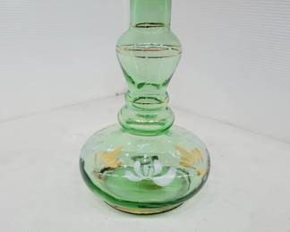 	Italian Hand Blown Glass Vase