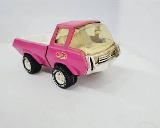 Tonka Pink Metal Truck