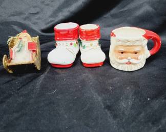 Vtg Christmas Decor Lot of 4