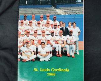 1988 St. Louis Cardinals Yearbook