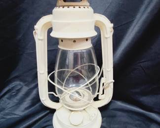 Vtg Ever Bright Czech Metal Oil Lantern