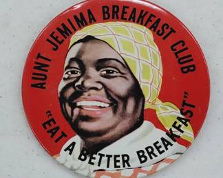 1950's Aunt Jemima Breakfast Club Button