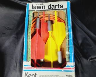 Lawn Dart Set Complete w/Box