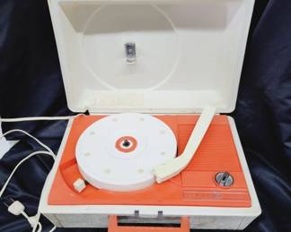 Vtg General Electric Portable Vinyl Record Player