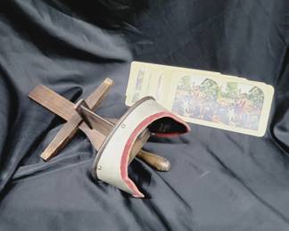 Antique Stereoscope & Picture Cards