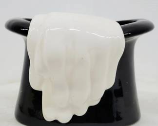 Magic Hat & Gloves Ceramic Art