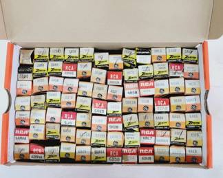 Electronic Vacuum Tube Lot