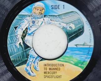 60's GI Joe Mercury Space 45 Record & Other