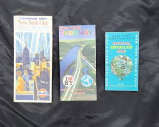 1964 New York Worlds Fair Maps