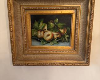 Fruit oil painting