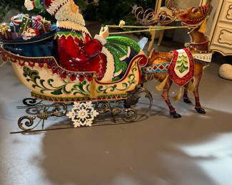 Metal sleigh 