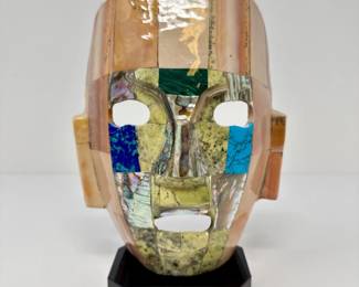 199 SemiPreciousStoneMosaicBurialMask