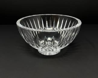 160 STCCrystalPunchBowlStarburstVerticalLeafCutDesign