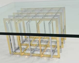 Pierre Cardin Cage Cocktail Table -  no glass