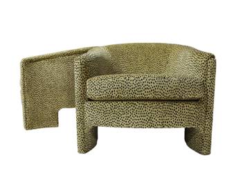 Vladimir Kagan Style Lounge Chairs