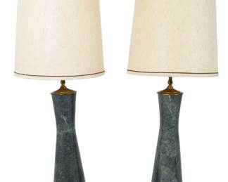 Marble Lamps with Shades