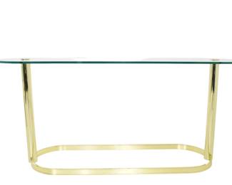 Pace Console in Brass