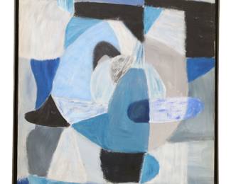 Jacob Semiatin, (Irish-American, 1915 - 2003), Untitled Oil on Canvas, 1960s