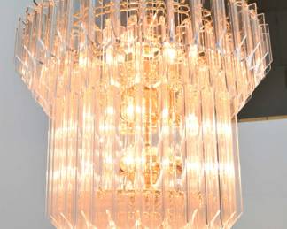 Lucite Chandelier