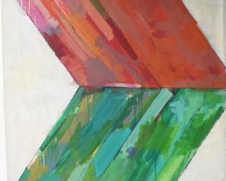 Large Abstract by John Simpson, dtd. 1964