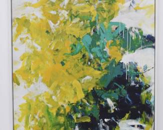 Joan Mitchell Style Colorful Art