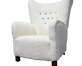 Fritz Hansen Style Lounge Chair
