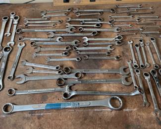 Assorted Box Wrenches