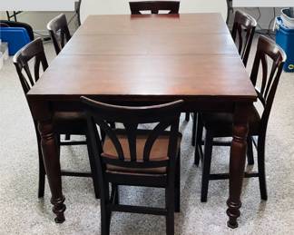 Counter Height Table with Chairs
