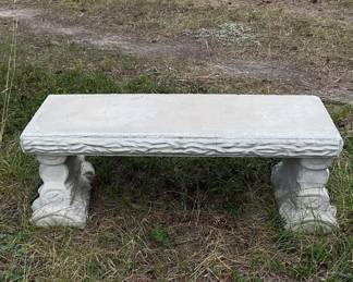 Outdoor Stone Bench