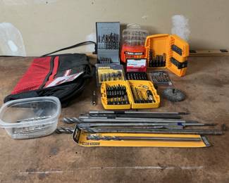 Drill Bits & Tool Bag