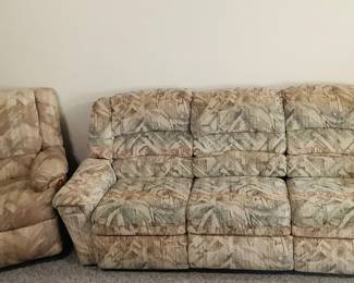 Recliner Couch & Chair