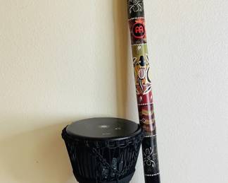 X8 Goblet Drum Zodiac Constellation Djembe & Rainstick