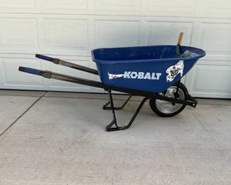 Kobalt Heavy-Duty Wheelbarrow