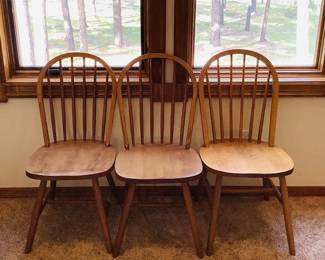 Matching Oak Chairs