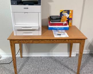 Xerox Work Centre Printer and Desk