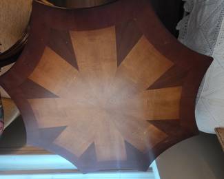 Inlay Wooden Table