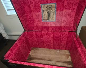 Antique Steamer Trunk