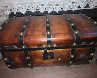Antique Steamer Trunk
