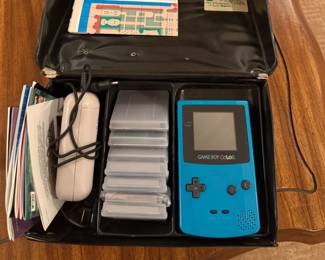 Nintendo Gameboy teal blue