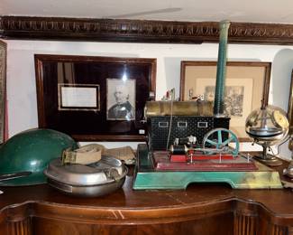 Antique Steam Engine Toy