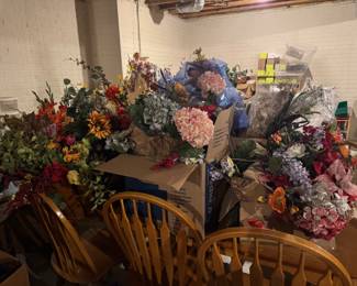 Enormous Amount of SILK Flowers